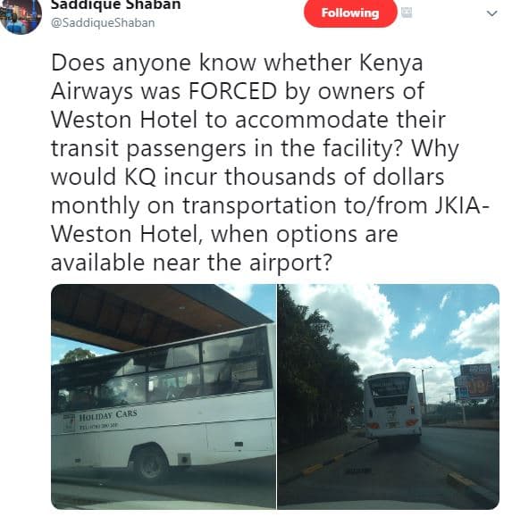 Saaaique shaban saddiqueshaban following does anyone know whether kenya airways