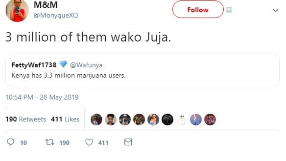 Mm monyquexo follow 3 million of them wako juja. fettywaf1738 wafunya kenya has