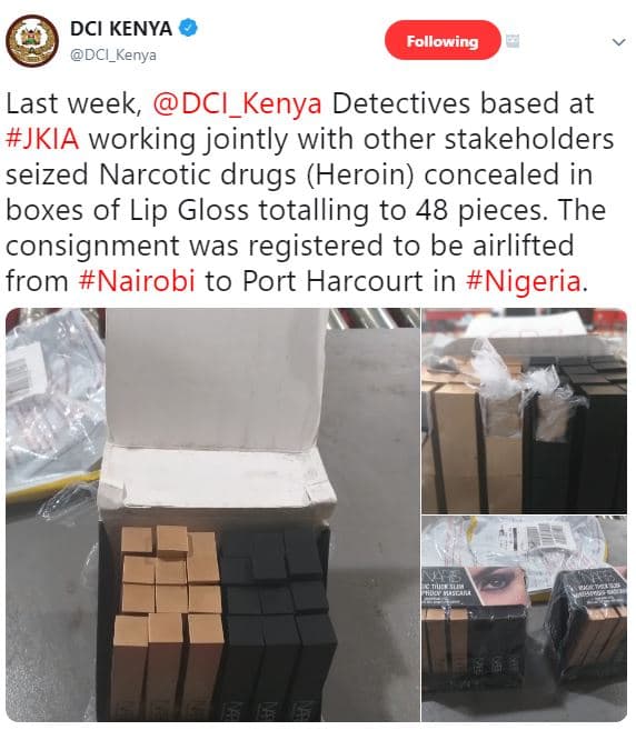 Dci kenya dci! kenya following last week dci_kenya detectives based at jkia work