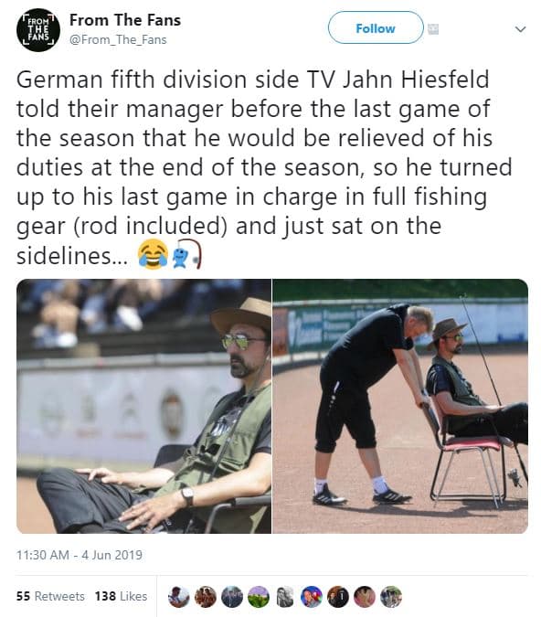 From the fans f8 from_the_fans follow german fifth division side tv jahn hiesfel