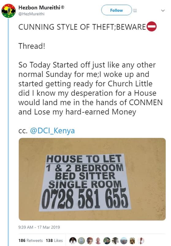 Hezbon mureithi hezmureithi follow cunning style of theftbeware thread! so today