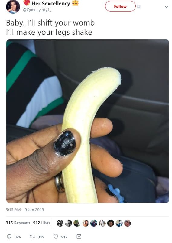 Her sexcellency queenyetty1 _ follow baby, 1'll shift your womb i'il make your l