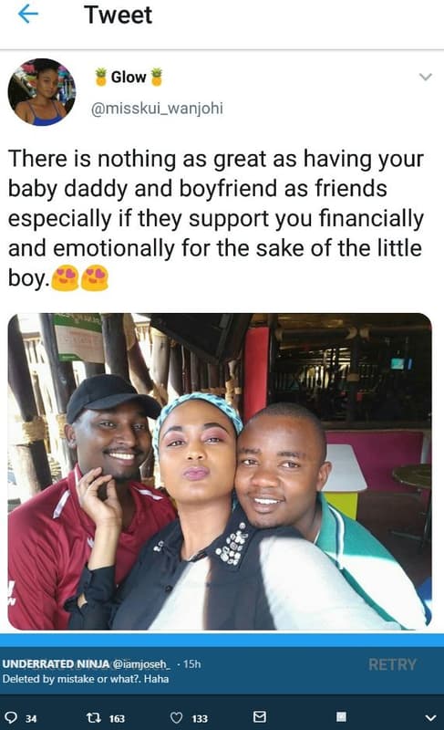Tweet glow misskui_wanjohi there is nothing as great as having your baby daddy a