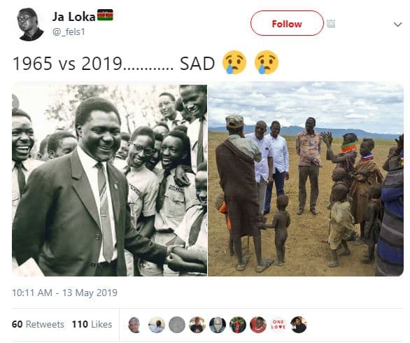 Ja loka _fels1 follow vs . sad 10.11 am 13 may 60 retweets 110 likes