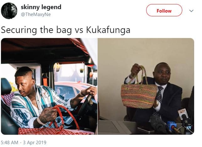 Skinny legend themaxyne follow securing the bag vs kukafunga 5,48 am 3 apr