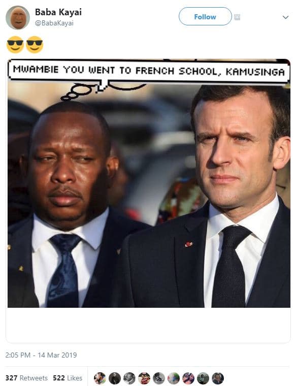 Baba kayai babakayai follow mwambie you went to french school, kamusinga 2.05 pm