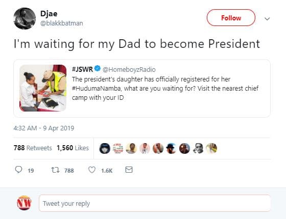 Djae blakkbatman follow im waiting for my dad to become president jswr homeboyzr