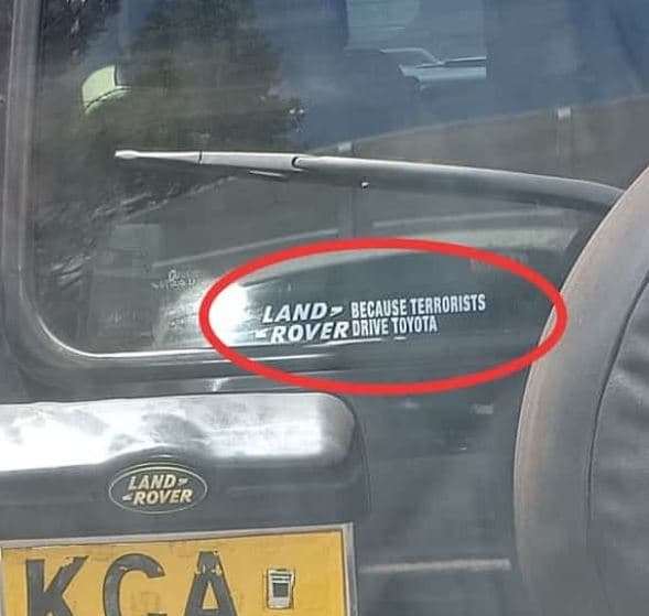 Land zhfrhysbu780 terrorists rover lands rover tca