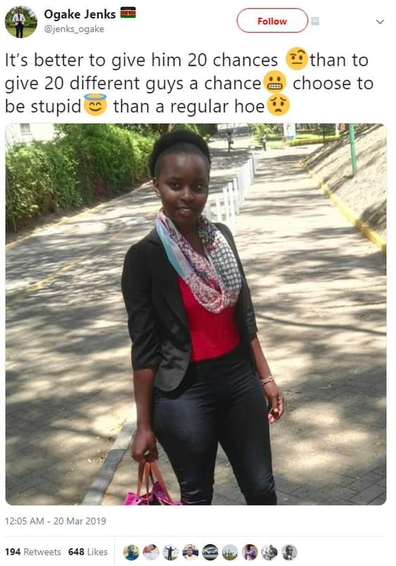 Ogake jenks jenks_ogake follow it's better to give him 20 chances than to give 2