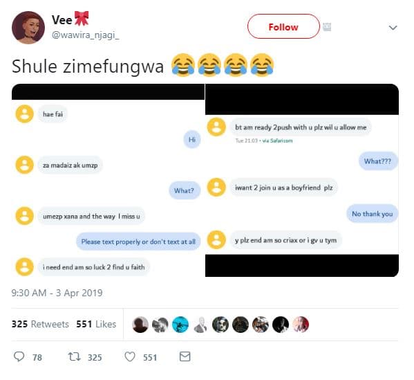 Vee wawira_njagi _ follow shule zimefungwa hae fai bc atn ready ?push with plz w