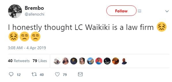 Brembo allenochi follow honestly thought lc waikiki is a law firm 3,08 am 4 apr