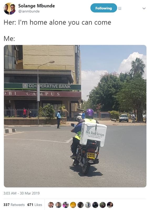 Solange mbunde ianmbunde following her i'm home alone you can come me 5?co ipera