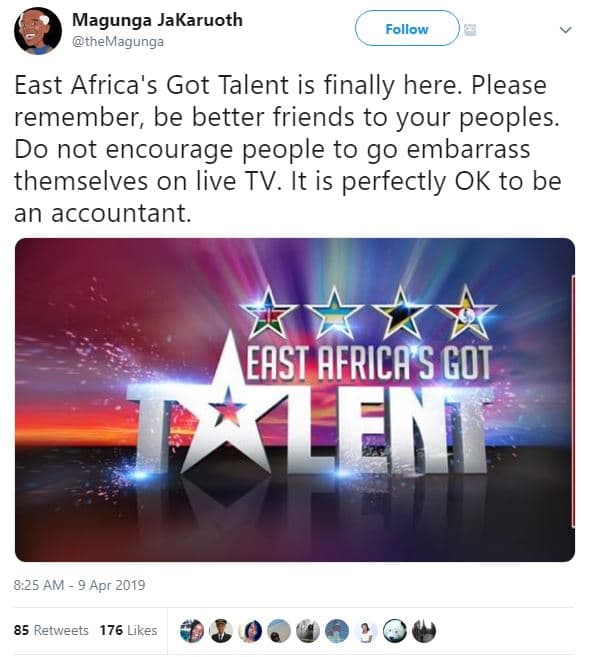 Magunga jakaruoth themagunga follow east africa's got talent is finally here. pl