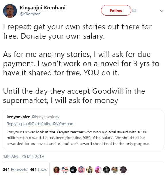 Kinyanjui kombani kkombani follow repeat get your own stories out there for free