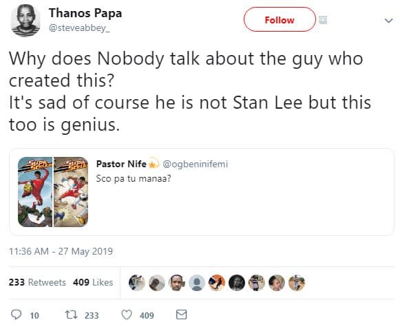 Thanos papa steveabbey _ follow why does nobody talk about the guy who created t