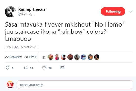 Ramapithecus ramzzy _ following sasa mtavuka flyover mkishout no homo juu stairc