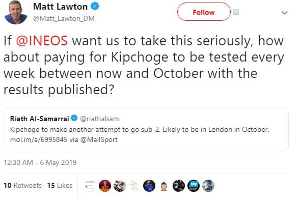 Matt lawton matt_lawton_dm follow if ineos want us to take this seriously how ab