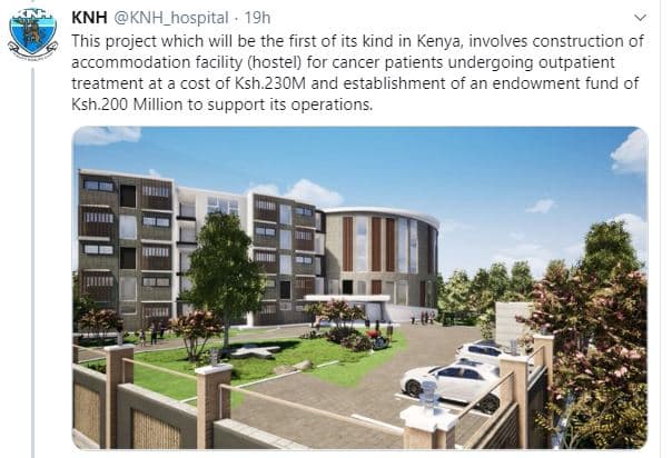 Knh knh_hospital 19h this project which will be the first of its kinc in kenya i