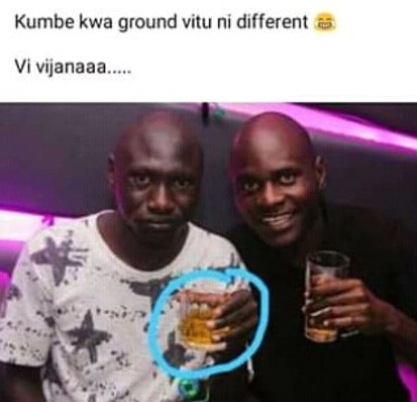 Kumbe kwa ground vitu ni dıfferent vi vijanaaa