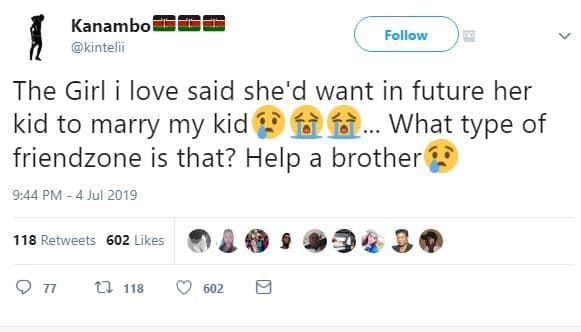 Kanambo kintelii follow the girl love said she'd want in future her kid to marry