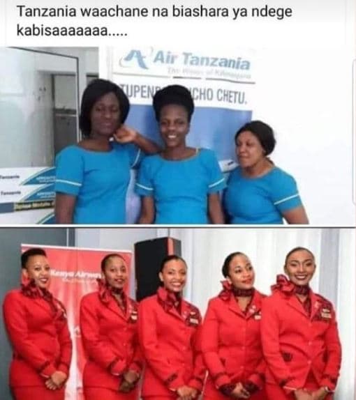 Tanzania waachane na biashara ya ndege kabisaaaaaaa air tanzania wupen cho chetu