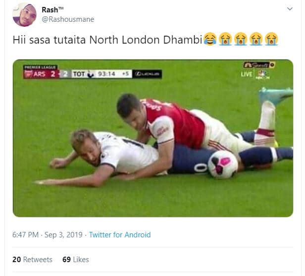 Rash rashousmane hii sasa tutaita north london dhambi fà fà fàfè ja5s oi 231 d u