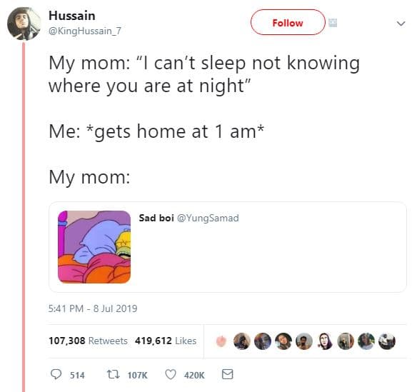 Hussain kinghussain_7 follow my mom can't sleep not knowing where you are at nig