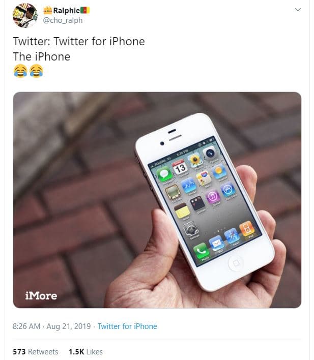 Ralphiel cho_ralph twitter twitter for iphone the iphone imore 8.26 am aug 21, t