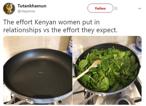 Tutankhamun rileyarnie follow the effort kenyan women put in relationships vs th