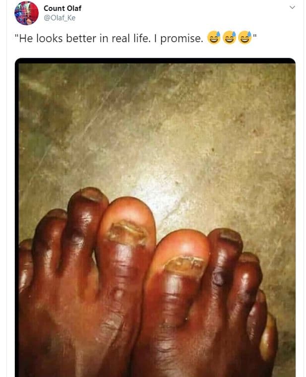 Count olaf olaf_ke 'he looks better in real life. promise.