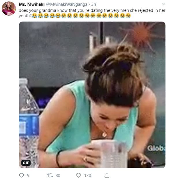 Ms. mwihaki mwihakiwanganga does your grandma know that ycu're dating the very m