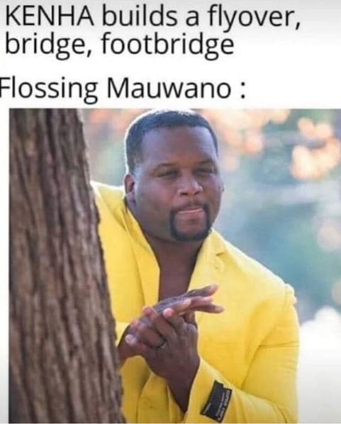 Kenha builds a flyover, bridge, footbridge flossing mauwano