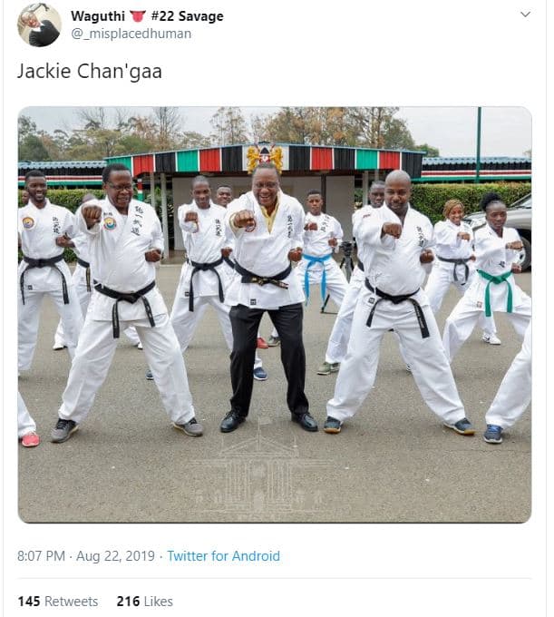 Waguthi 22 savage misplacedhuman jackie chan'gaa 8.07 pm . aug 22, twitter for a