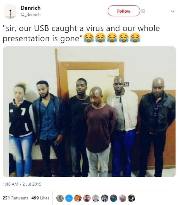 Danrich denrich follow sir, our usb caught a virus and our whole presentation is