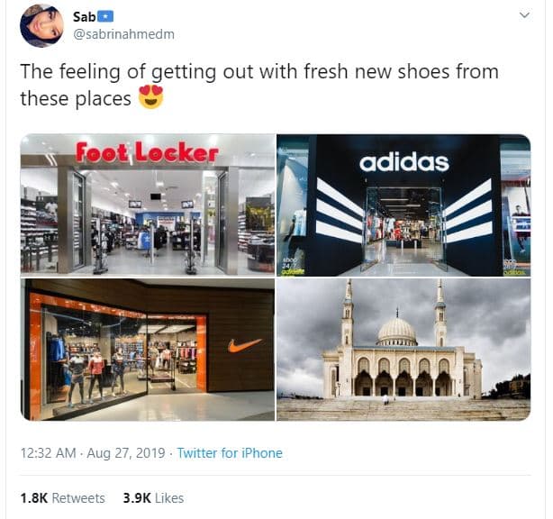 Sab sabrinahmedm the feeling of getting out with fresh new shoes from these plac