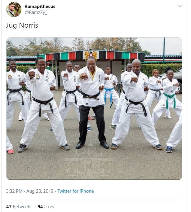 Ramapithecus ramzzy _ jug norris 3.32 pm aug 23, twitter for iphone 47 retweets