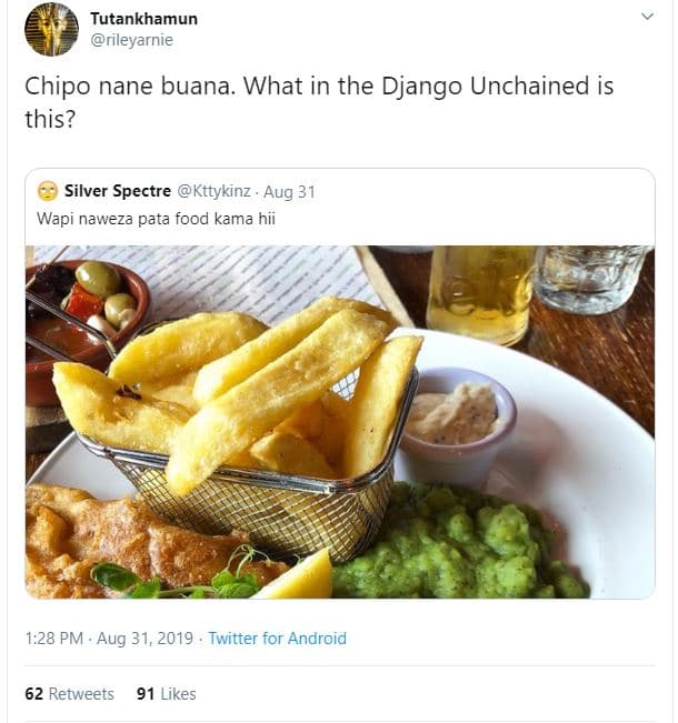 Tutankhamun rileyarnie chipo nane buana. what in the django unchained is this? s