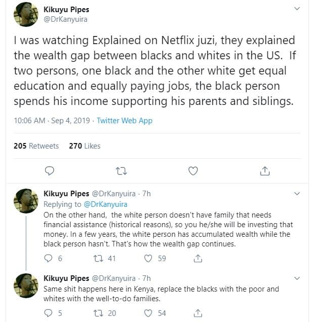 Kikuyu pipes drkanyuira was watching explained on netflix juzi they explained th