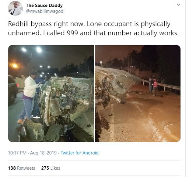 The sauce daddy mwabilimwagodi redhill bypass right now. lone occupant is physic