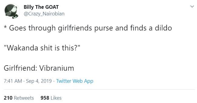 Billy the goat crazy_nairobian goes through girlfriends purse and finds a dildo