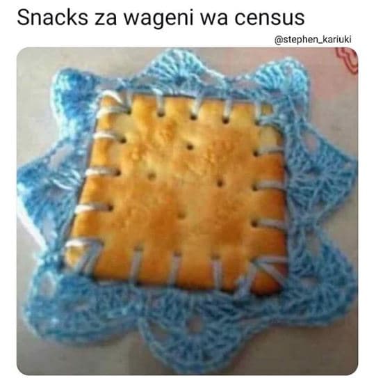 Snacks za wageni wa census stephen_kariuki