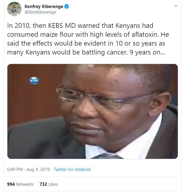 Kenfrey kiberenge kenkiberenge in , then kebs md warned that kenyans had consume