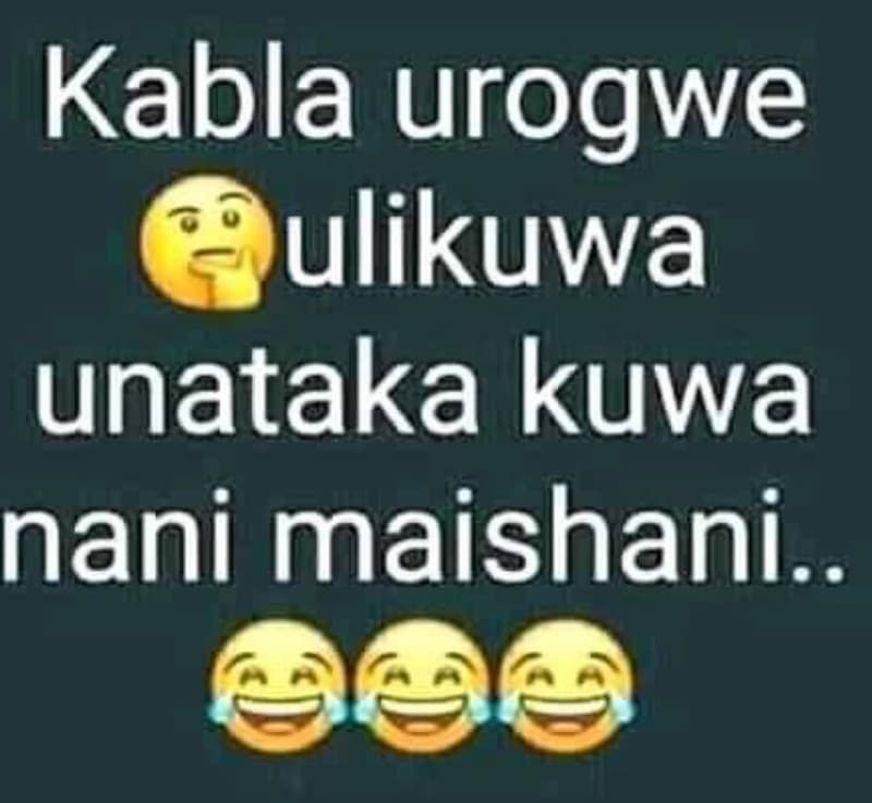 Kabla urogwe ulikuwa unataka kuwa nani maishani e