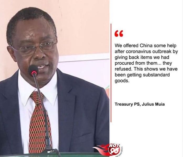 66 we offered china some help after coronavirus outbreak by giving back items we