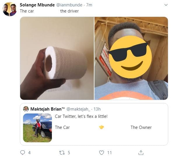 Solange mbunde ianmbunde 7m the car the driver maktejah brian maktejah 13h car t