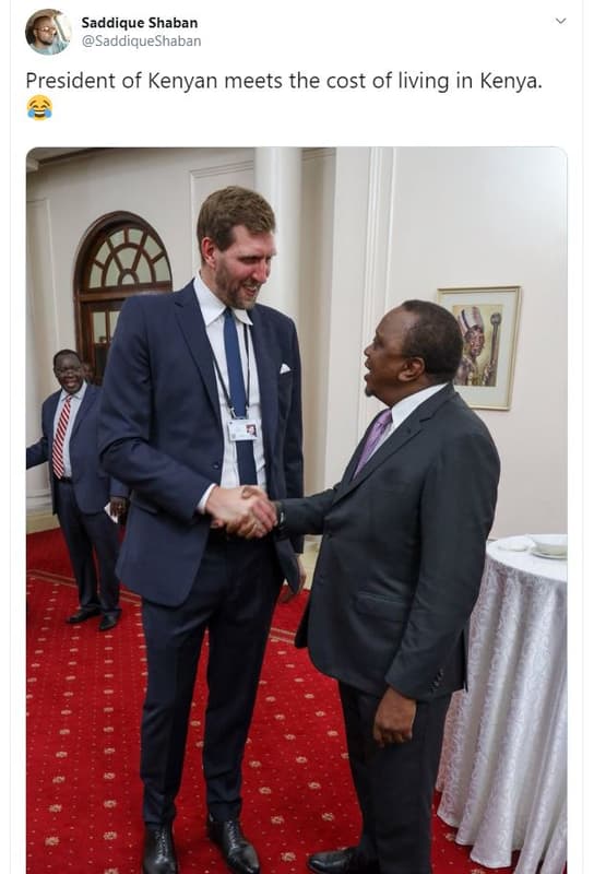 Saddique shaban saddiqueshaban president of kenyan meets the cost of living in k