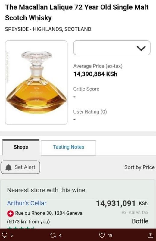 The macallan lalique 72 year old single malt scotch whisky speyside highlands, s