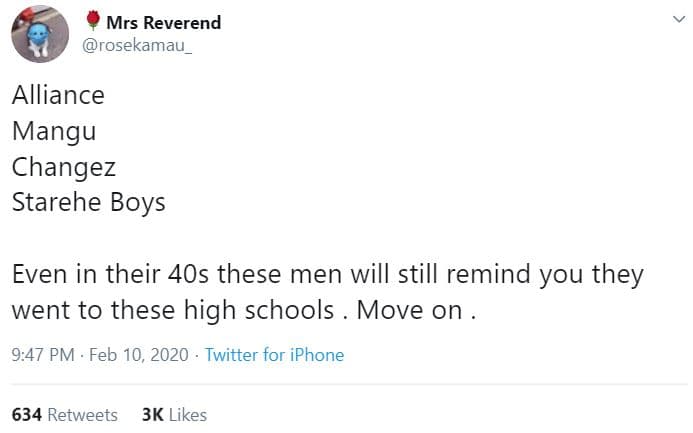 Mrs reverend rosekamau _ alliance mangu changez starehe boys even in their 4os t