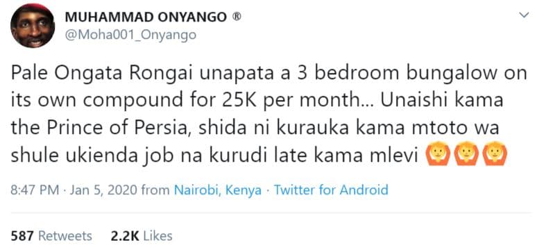 Muhammad onyango moha001_onyango pale ongata rongai unapata a 3 bedroom bungalow