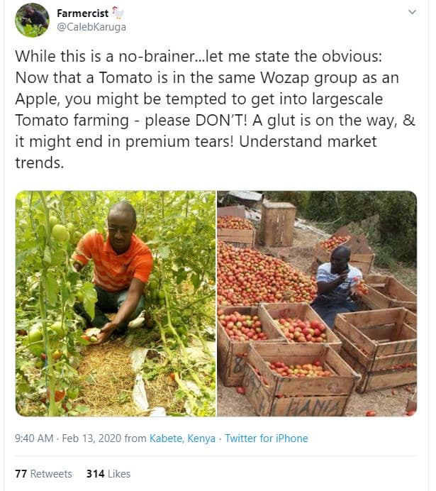 Farmercist calebkaruga while this is a nobrainer.let me state the obvious now th